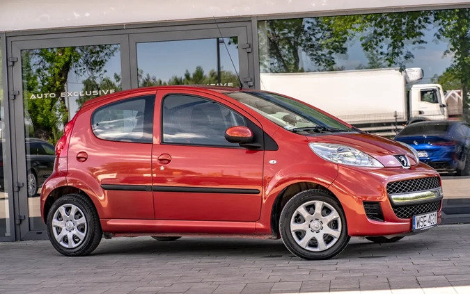 Peugeot 107 cena 14900 przebieg: 46000, rok produkcji 2009 z Sierpc małe 667